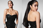 Janhvi Kapoor is at her hottest in this exquisite black gown, See pics